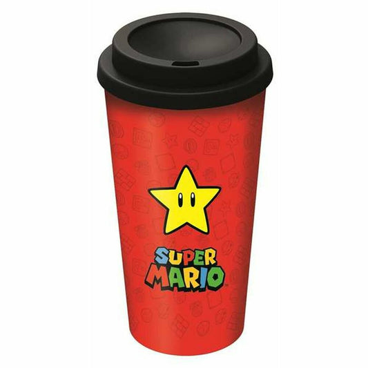 Taurė su dangteliu Super Mario 01379 (520 ml)