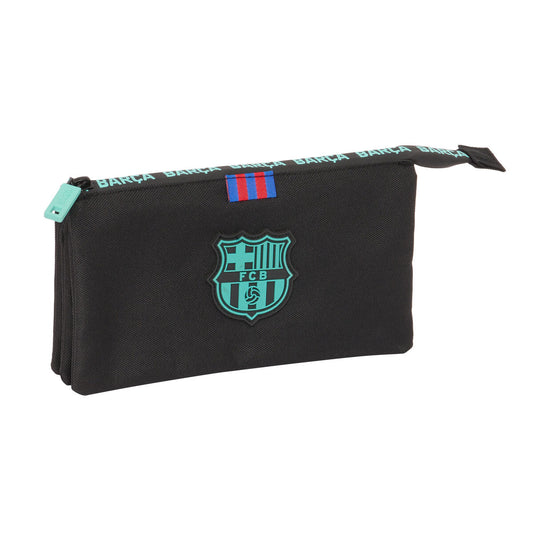 Trigubas penalas F.C. Barcelona Juoda 22 x 12 x 3 cm