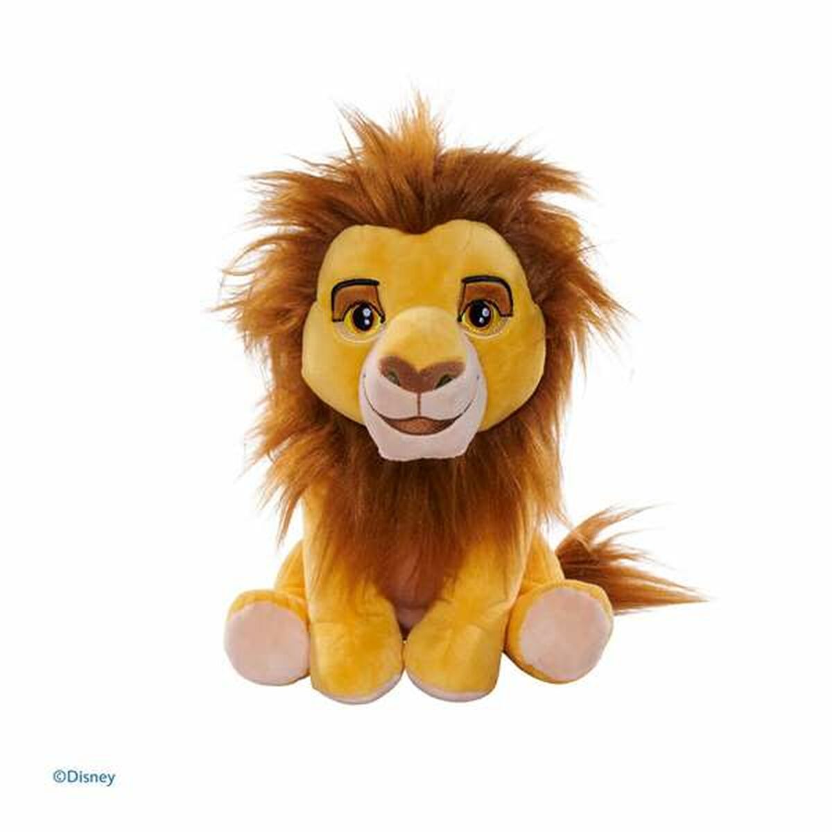 Pūkuotas žaislas The Lion King Mufasa 25 cm Ruda