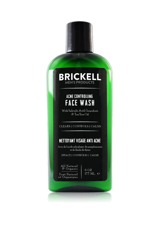 Brickell Men’s Acne Controlling Face Wash 177ml