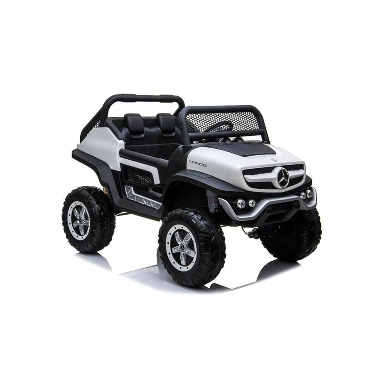 Vaikų elektrinis automobilis Mercedes Benz Unimog Balta 12 V