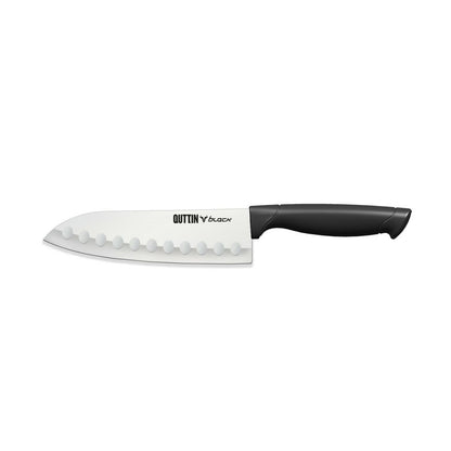 Virtuvės peilis Quttin Santoku Black 17 cm (24 vnt.)