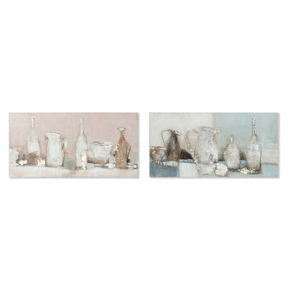 Paveikslas DKD Home Decor 8424001849130 Drobė 120 x 3,8 x 60 cm Tradicinis (2 vnt.)