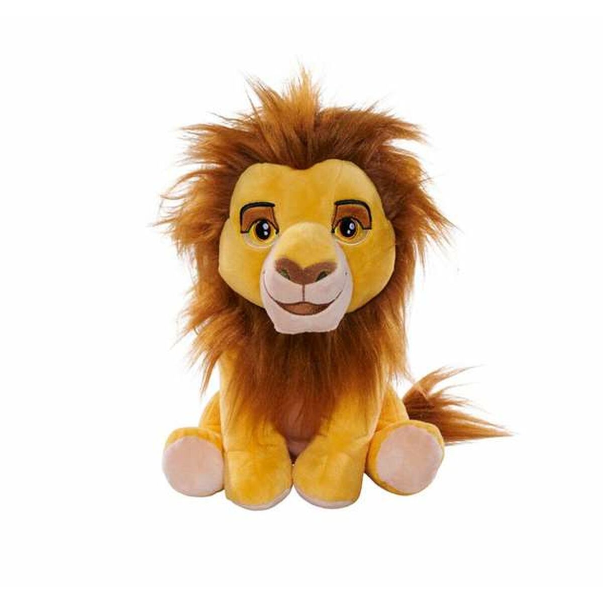 Pūkuotas žaislas The Lion King Mufasa 25 cm Ruda