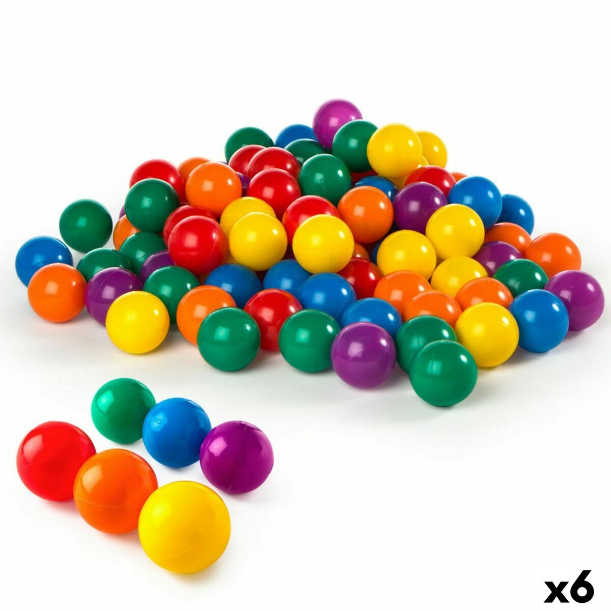 Kamuoliai Intex FUN BALLZ 8 x 8 x 8 cm (6 vnt.)