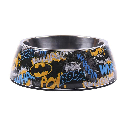 Šunų maisto indas Batman Melaminas 180 ml Juoda Metalinis