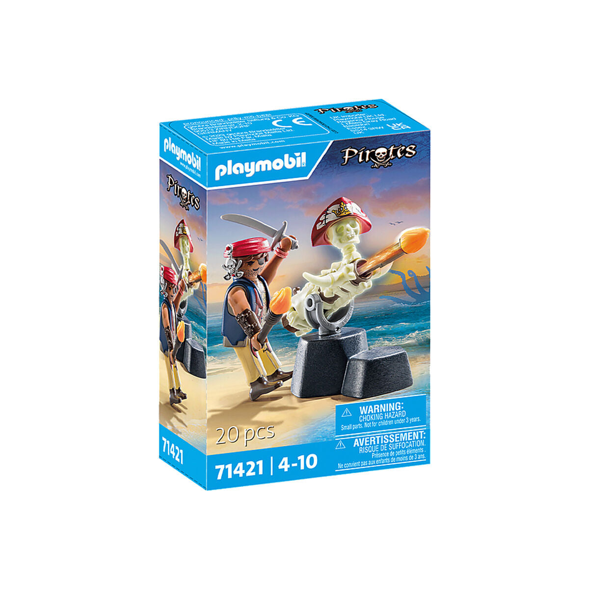 Playset Playmobil 71421 Piratas 20 Dalys