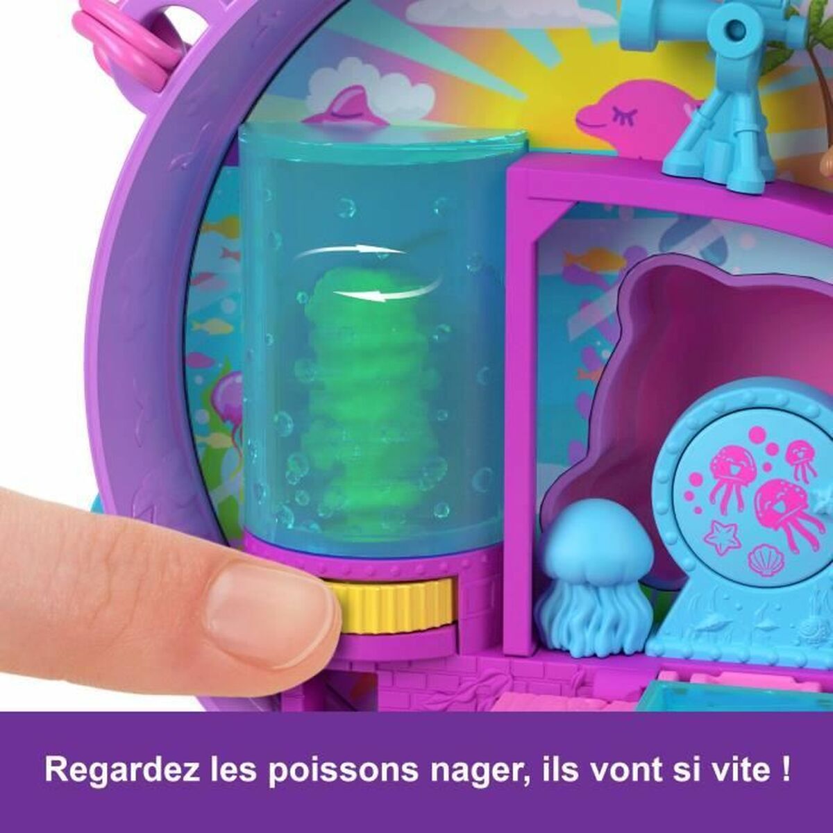 Lėlė kūdikis su priedais Polly Pocket Dolphin Rescue