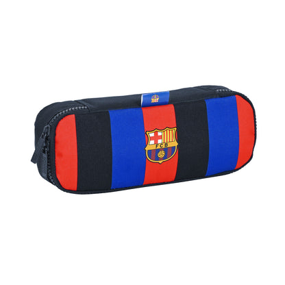 Mokyklinis dėklas F.C. Barcelona Kaštoninė Tamsiai mėlyna (22 x 5 x 8 cm)