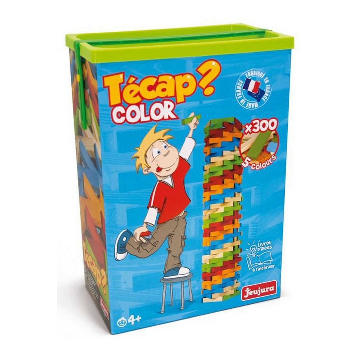 Statybos rinkinys Jeujura Tecap Color 300 Dalys