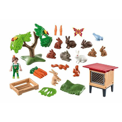 Playset Playmobil 71252 Country Rabbit Hutch 41 Dalys