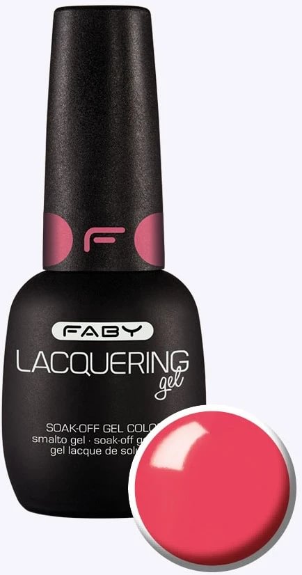 Faby Lacquering Gel Hula Hoop Pink 15ml