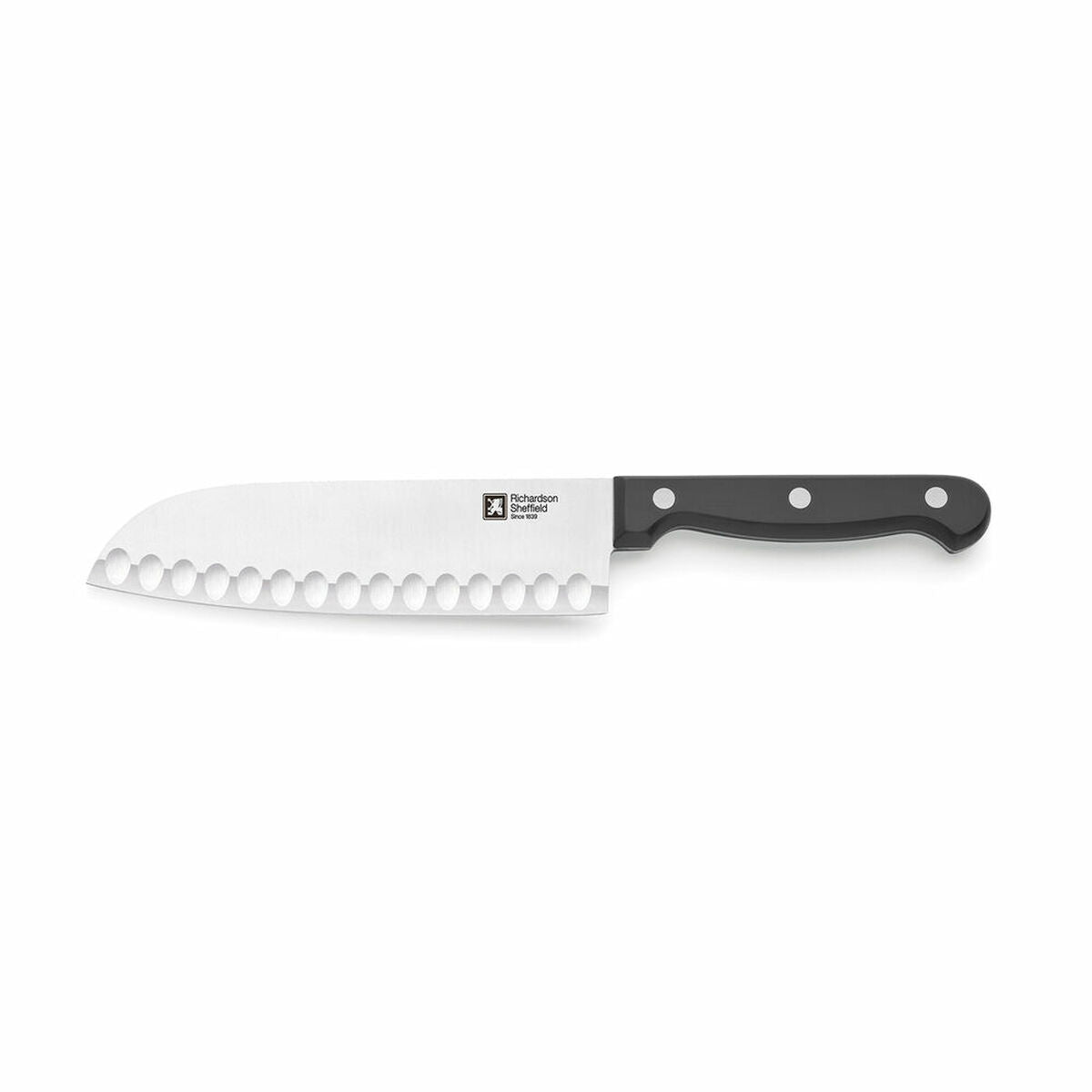 Santoku peilis Richardson Sheffield Artisan Juoda Metalinis (17,5 cm) (Pack 6x)