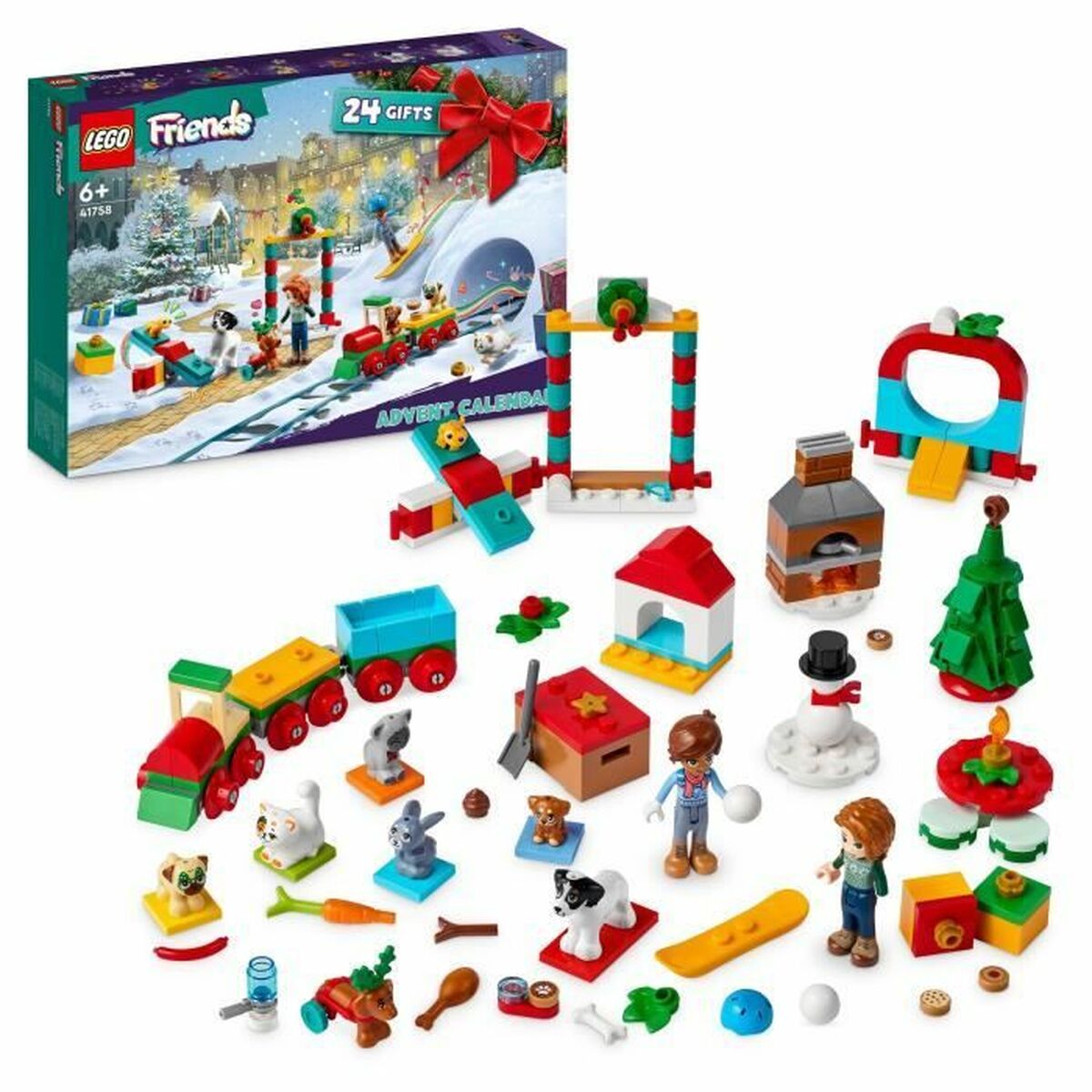 Statybos rinkinys Lego Friends 41758 Advent Calendar 2023 Spalvotas 231 piezas