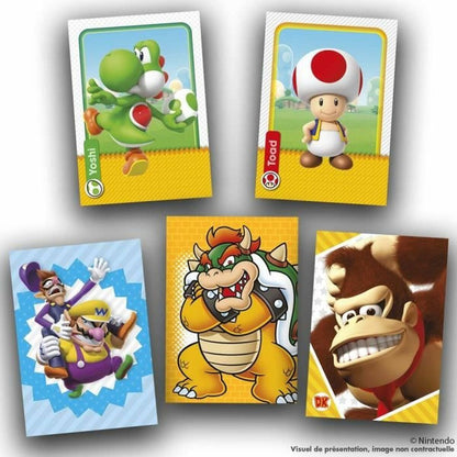 Lipdukų pakuotė Panini Super Mario Trading Cards (FR)