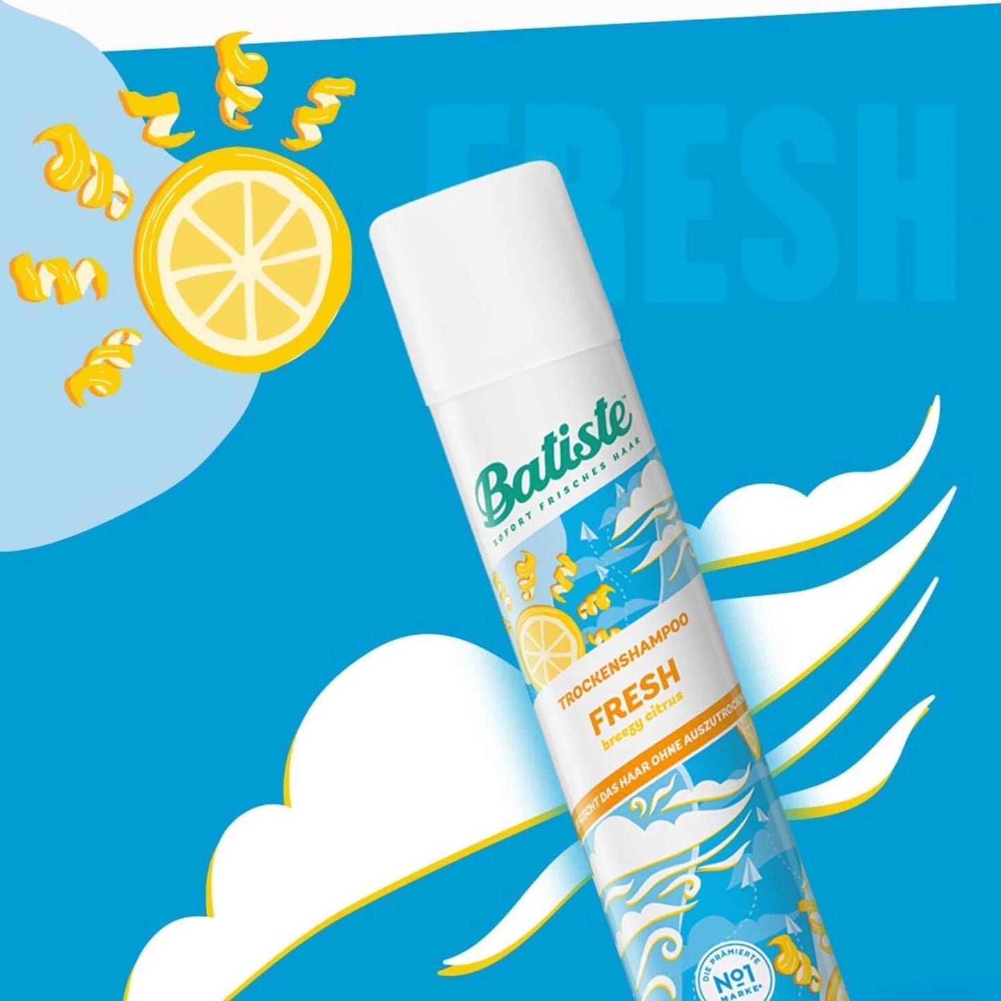 Batiste Fresh sausas šampūnas 200ml