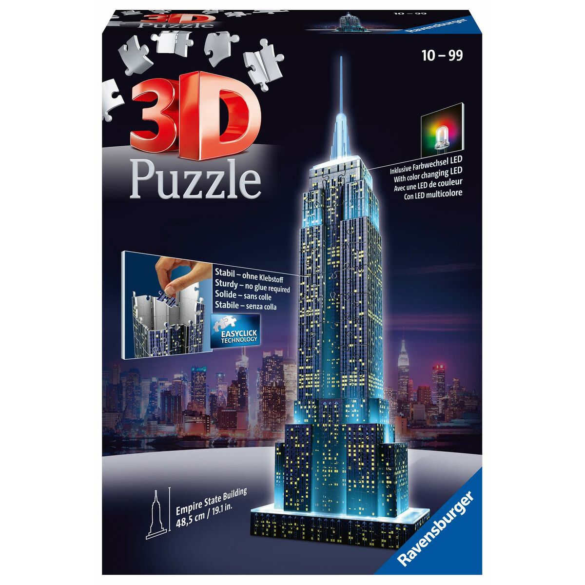 3D Puzlė Ravensburger Iceland: Kirkjuffellsfoss  216 Dalys 3D