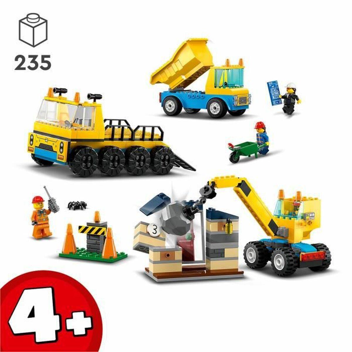 Transporto priemonių žaidimo rinkinys Lego