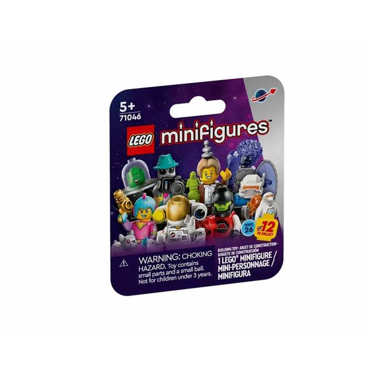 Statybos rinkinys Lego Minifigures Space 2 2024 V110 Statulėlė 1 Dalys