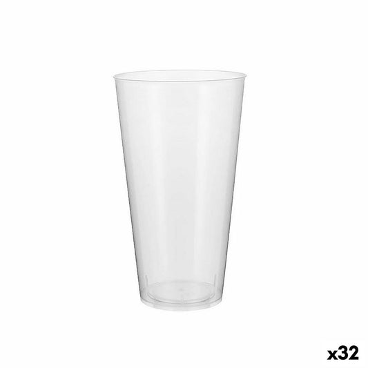 Daugkartinio naudojimo akinių rinkinys Algon Plastmasinis Skaidrus 10 Dalys 450 ml (32 vnt.)