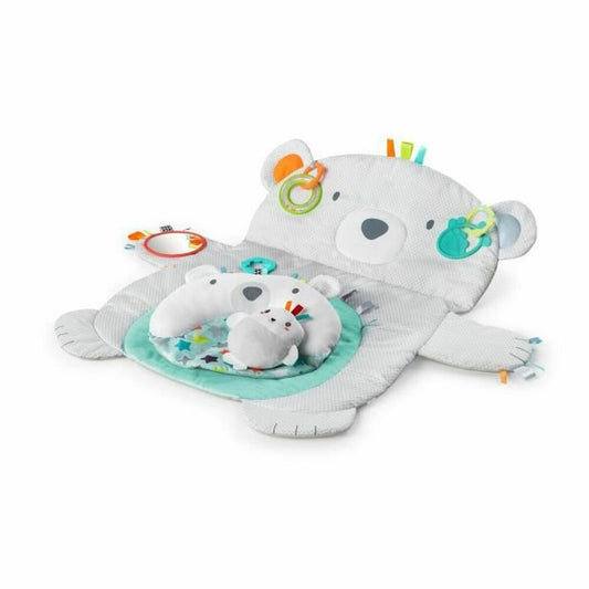 Žaidimų kilimėlis Bright Starts Polar Bear Tummy Time Prop & Play ™