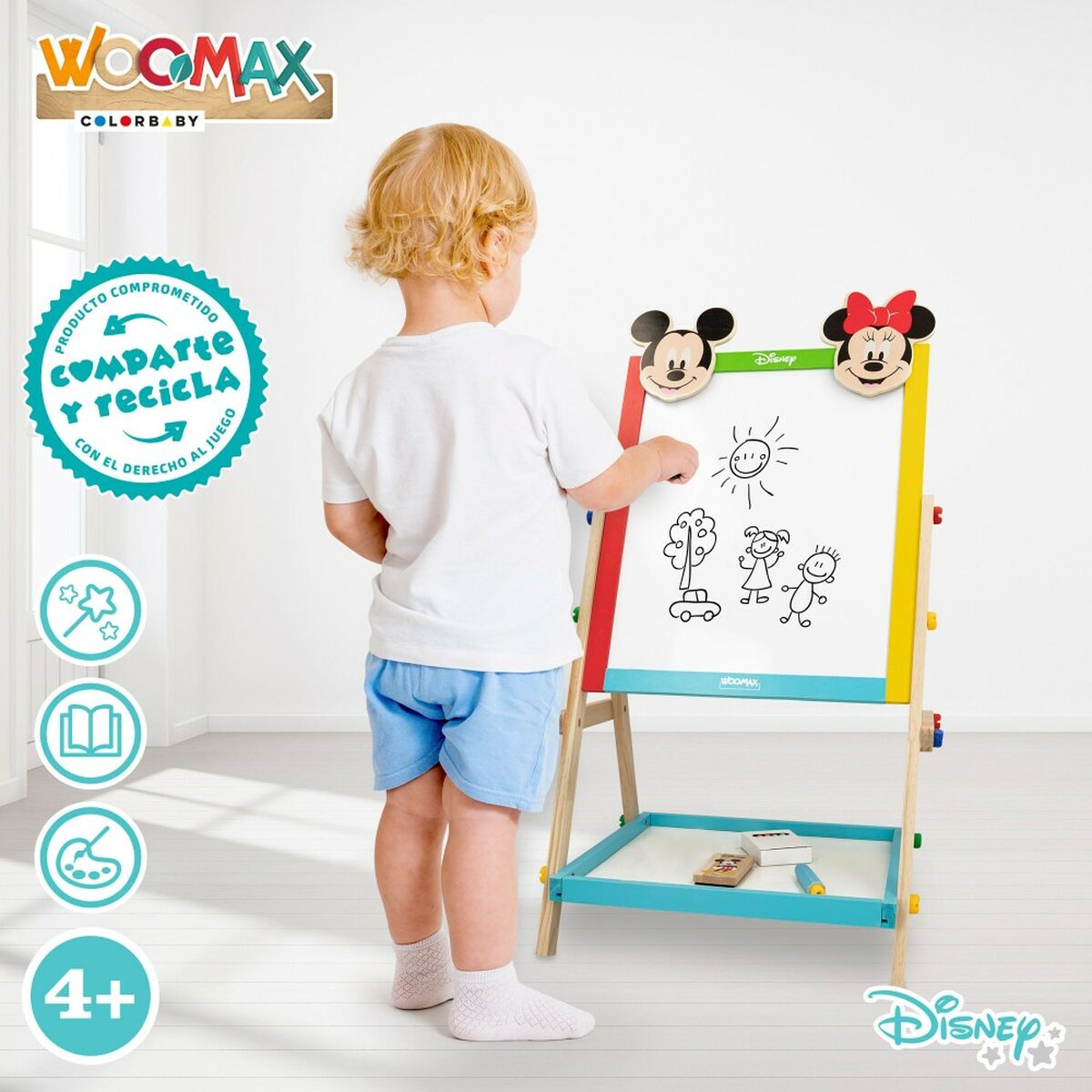 Lenta du viename Disney 5 Dalys 4 vnt. 40 x 64,5 x 31,5 cm