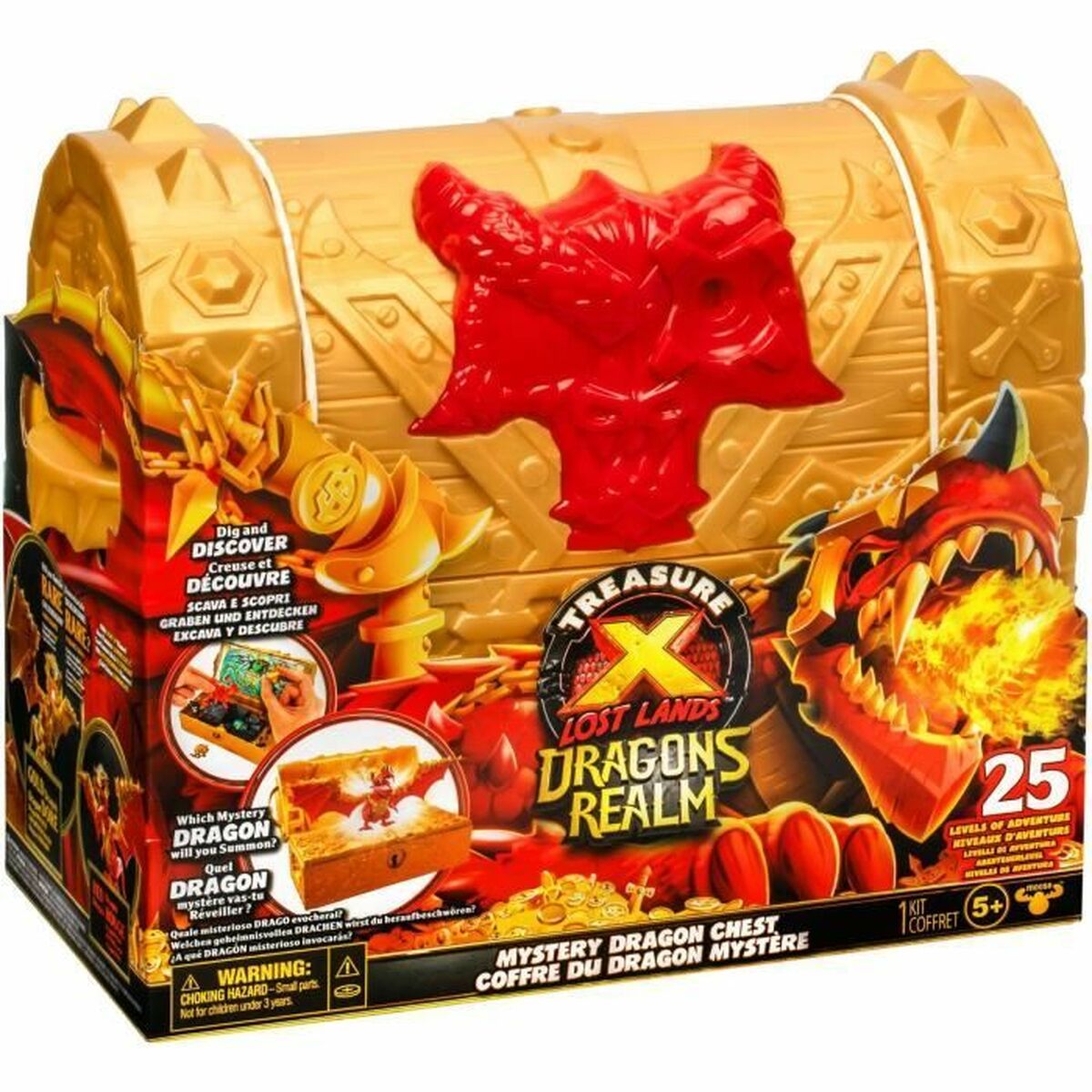 Playset Moose Toys Dragons Realm Treasure Chest