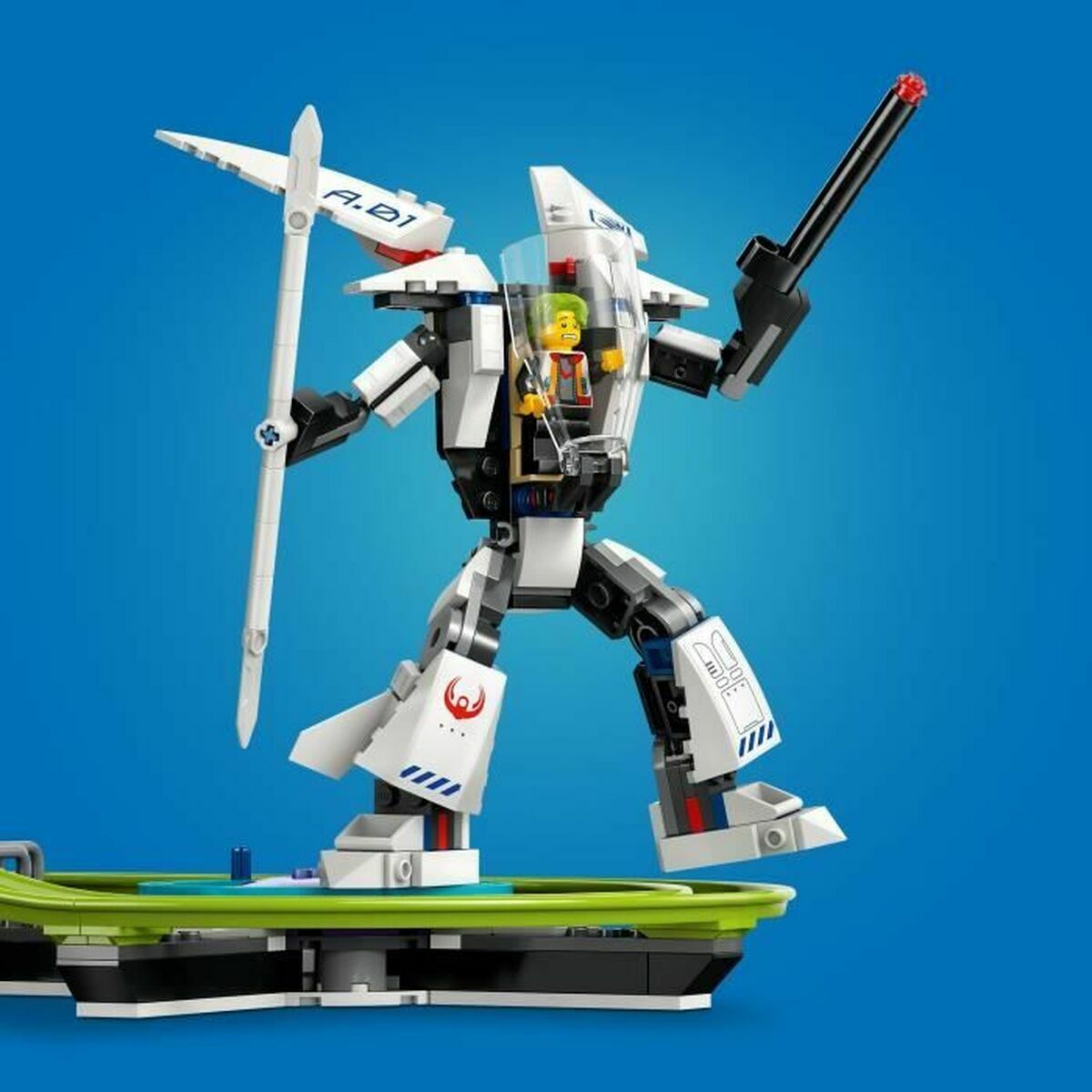 Statybos rinkinys Lego 60421 Robot World Amusement Park Spalvotas