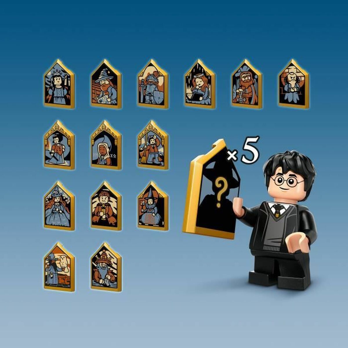 Statybos rinkinys Lego 76435 Hogwarts Castle: Great Hall Spalvotas 1732 Dalys