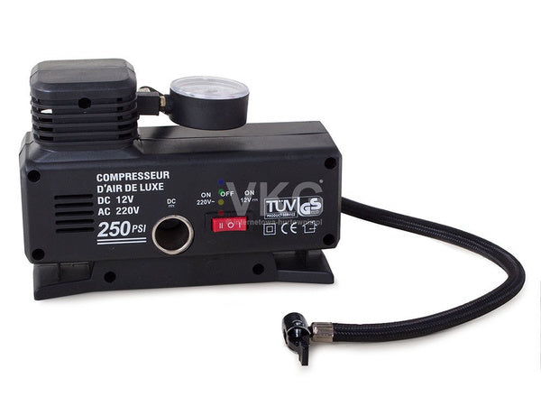 Automobilinis kompresorinis siurblys 230v 12v 250 psi