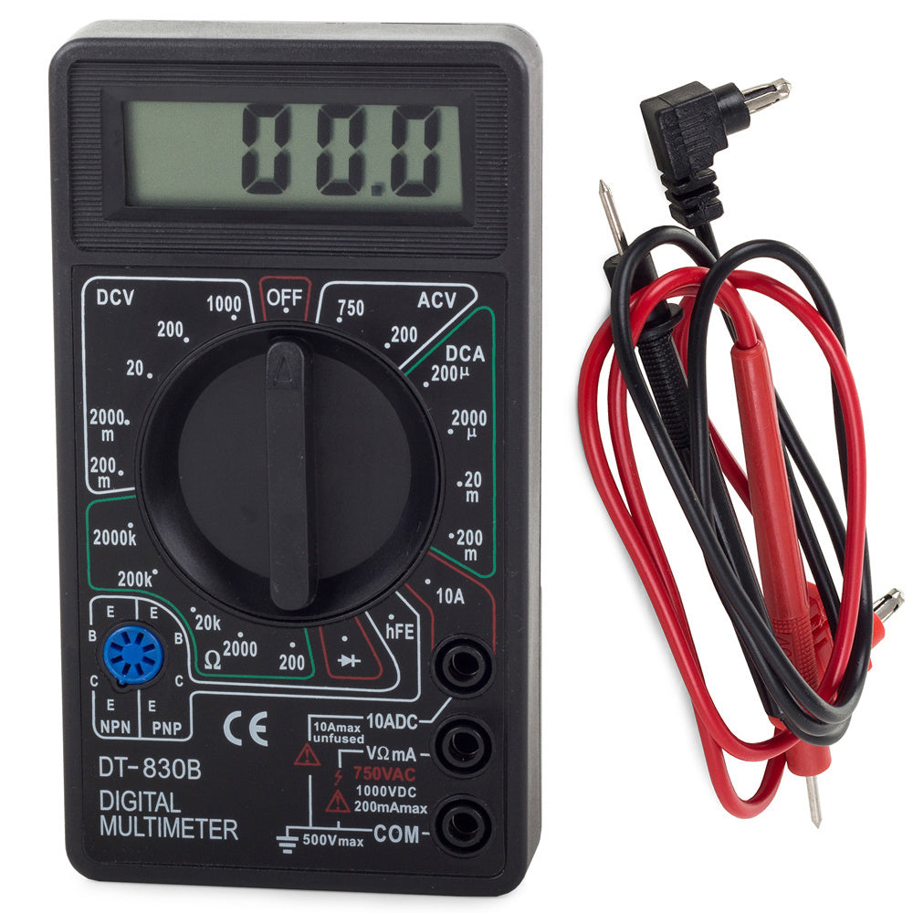 Skaitmeninis multimetras lcd elektronikos srovės matuoklis