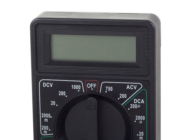 Skaitmeninis multimetras lcd elektronikos srovės matuoklis