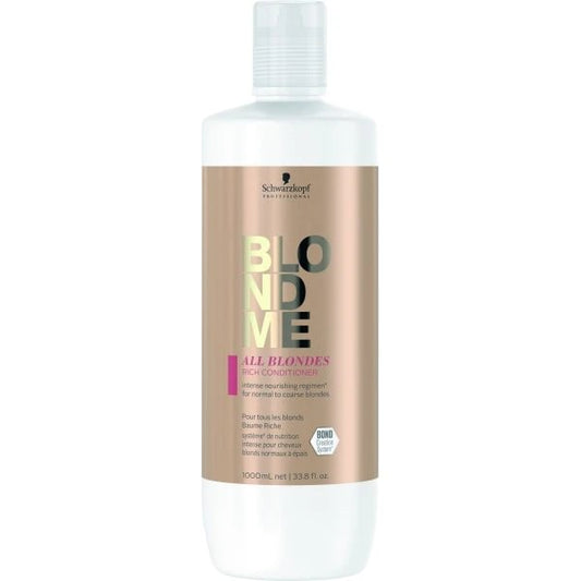 Schwarzkopf Professional Blond Me All Blondes Rich kondicionierius 1000ml