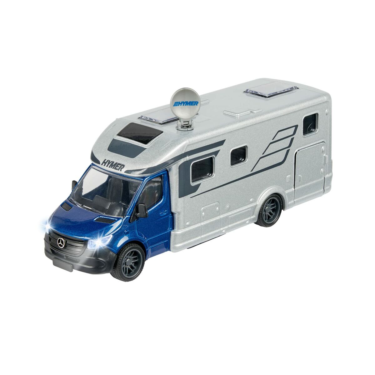 Motorinis karavanas Majorette Camping Car Mercedes Pilka