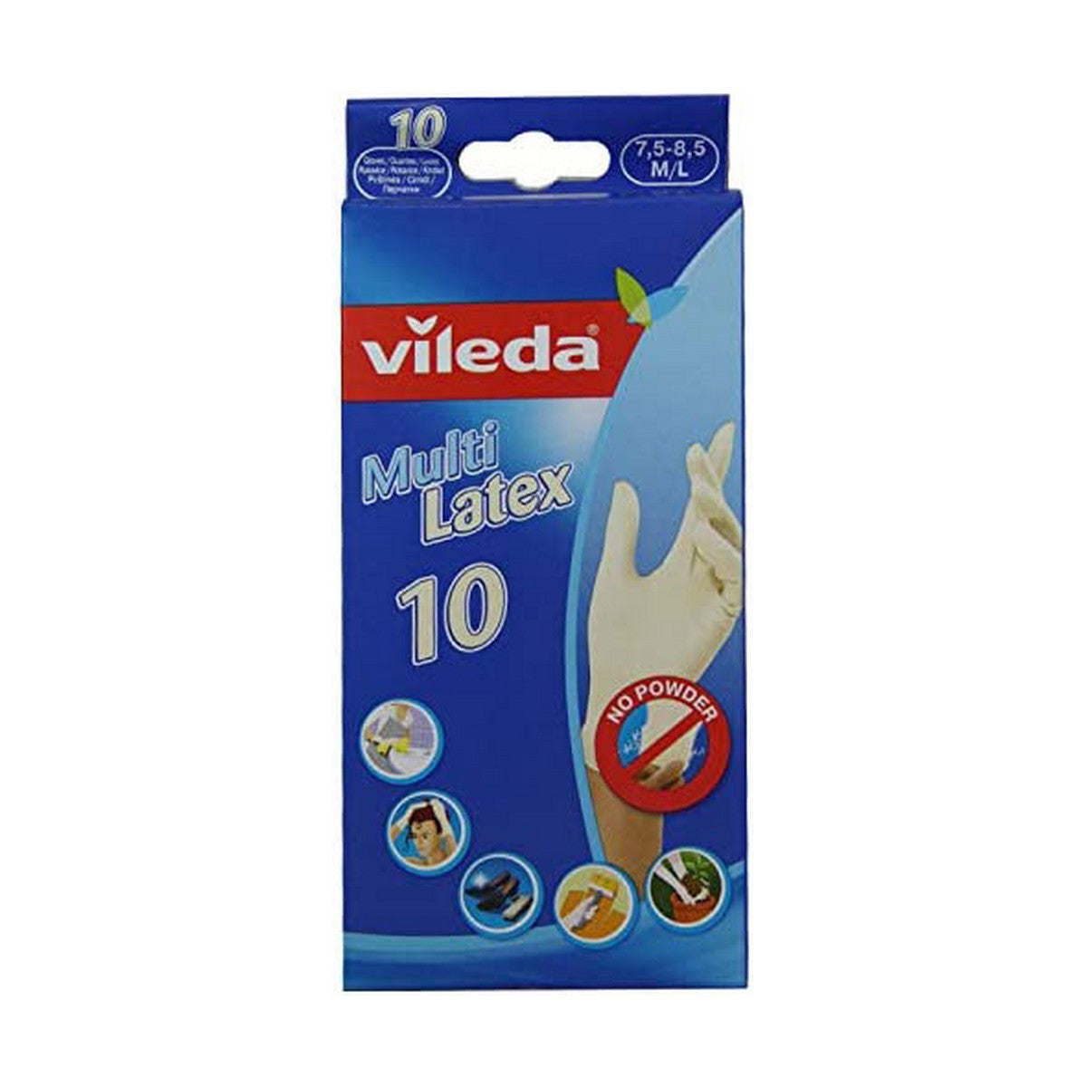 Pirštinės Vileda M/L 10 poros