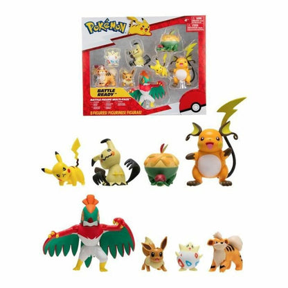 Veiklos rodikliai Bandai Pokémon Rinkinys 8 Dalys