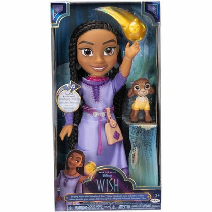 Kūdikio lėlė Jakks Pacific Wish singing Asha Valentino & Star