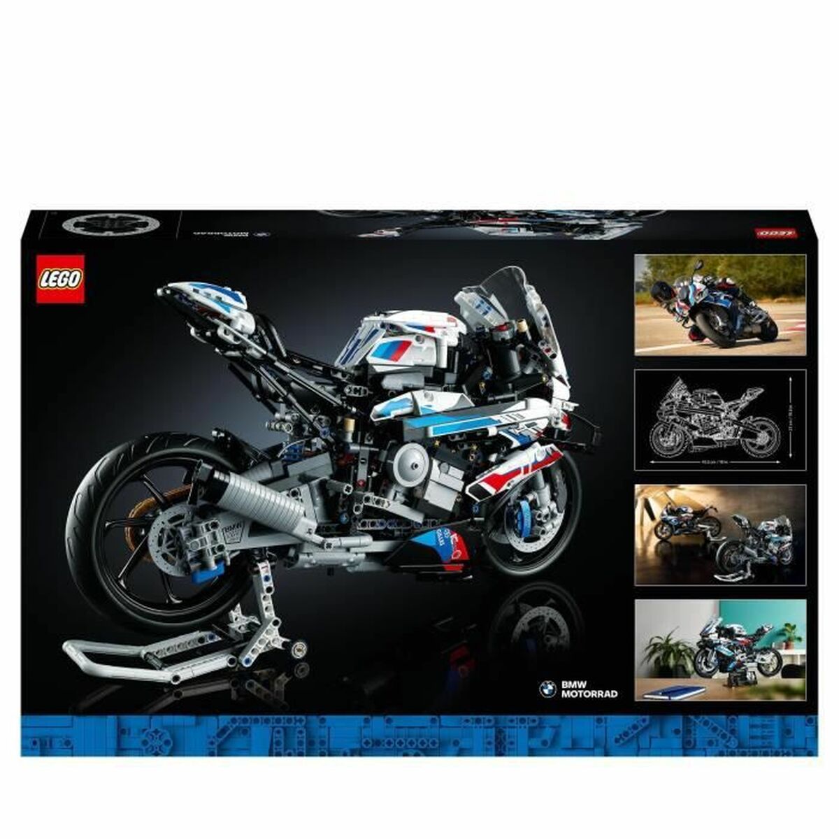 Statybos rinkinys   Lego Technic BMW M 1000 RR Motorcycle         Spalvotas