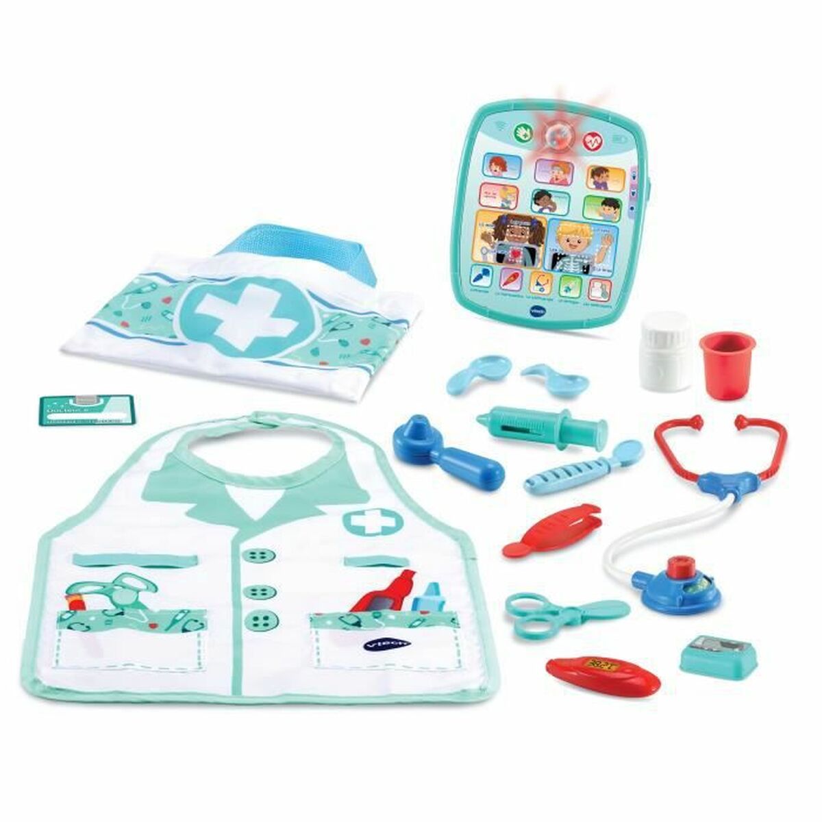 Vaikiškas medicinos rinkinys su priedais Vtech Electronic Doctor Apprentice Kit 