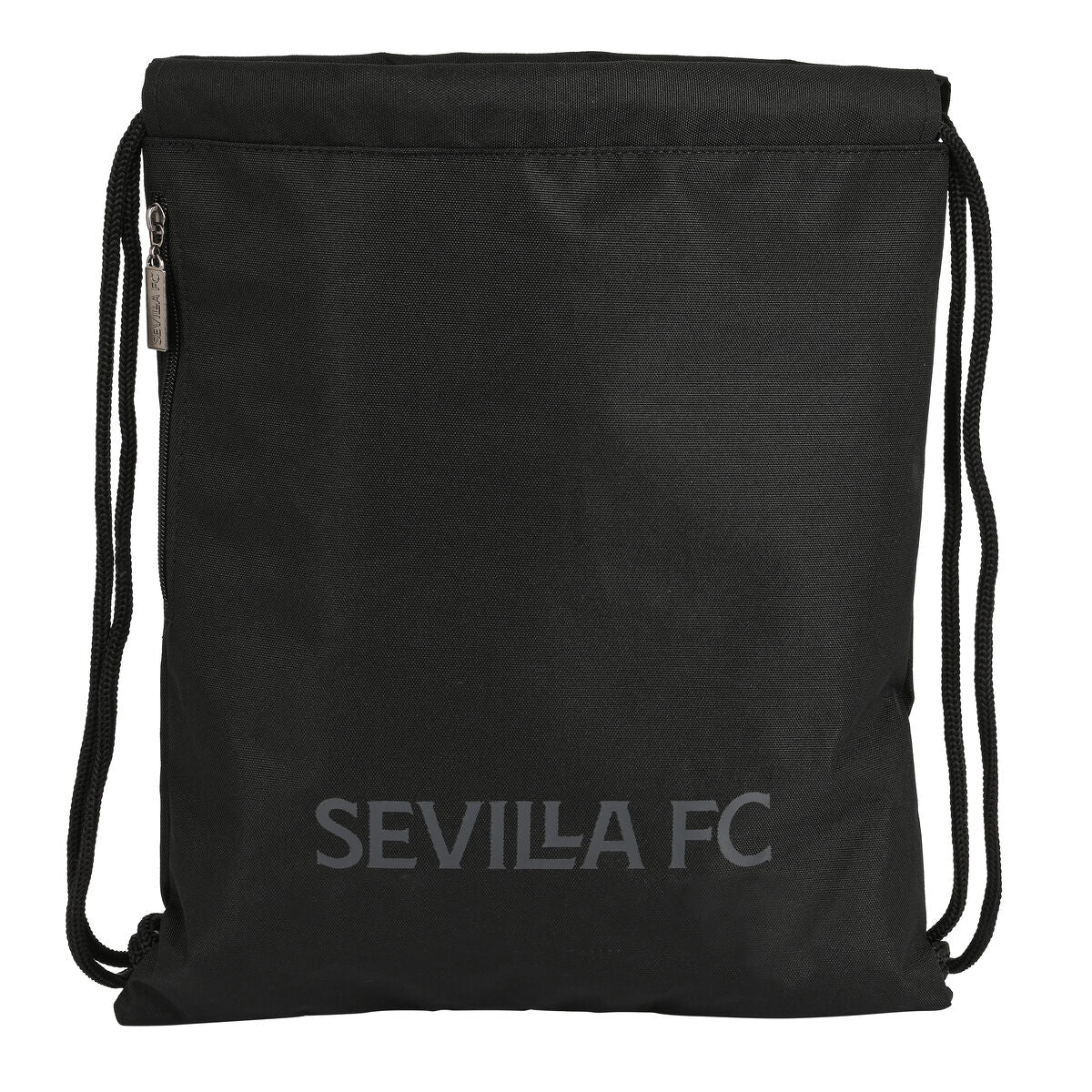 Kuprinė su virvutėmis Sevilla Fútbol Club Teen 35 x 40 x 1 cm Juoda