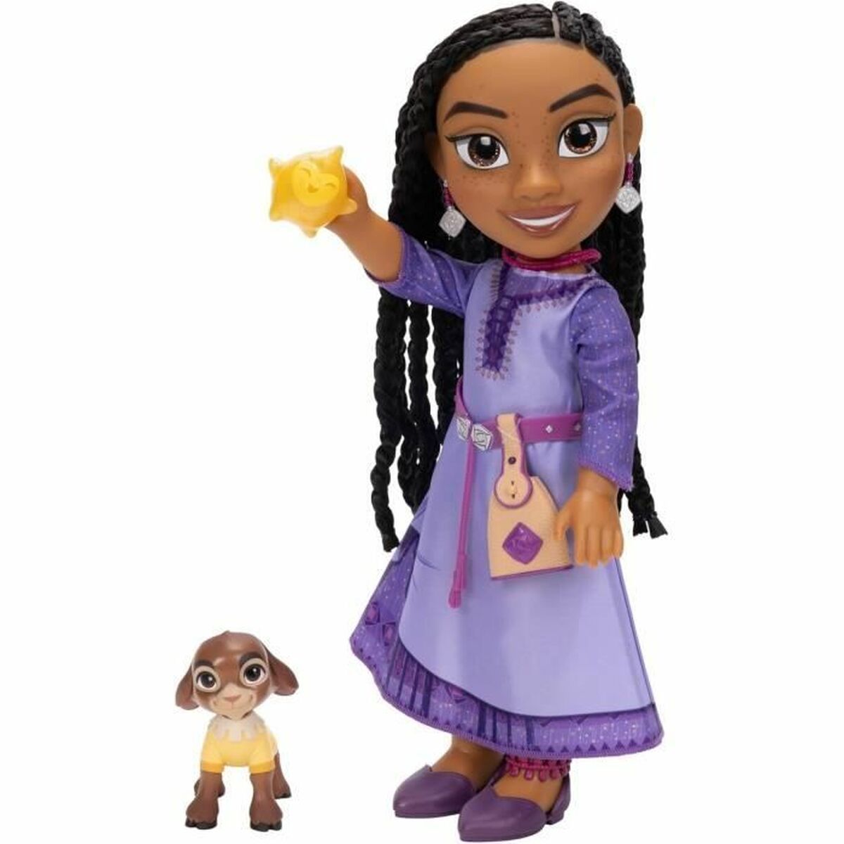 Kūdikio lėlė Jakks Pacific Wish singing Asha Valentino & Star