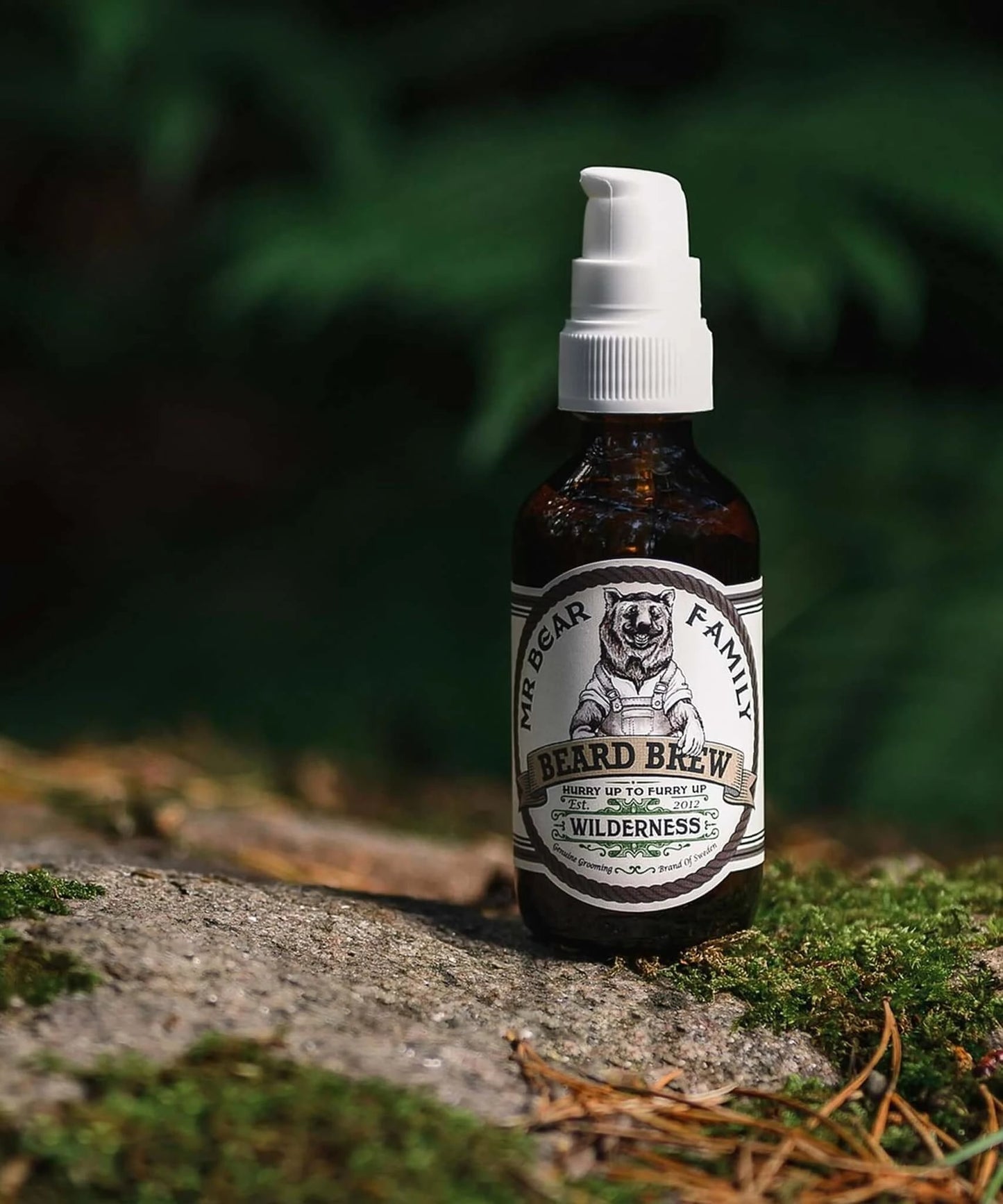 „Mr Bear Family Beard Brew“ barzdos aliejus Wilderness 60 ml