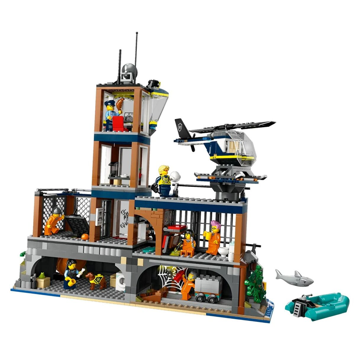 Statybos rinkinys Lego 60419 Police Station Island Spalvotas 980 Dalys