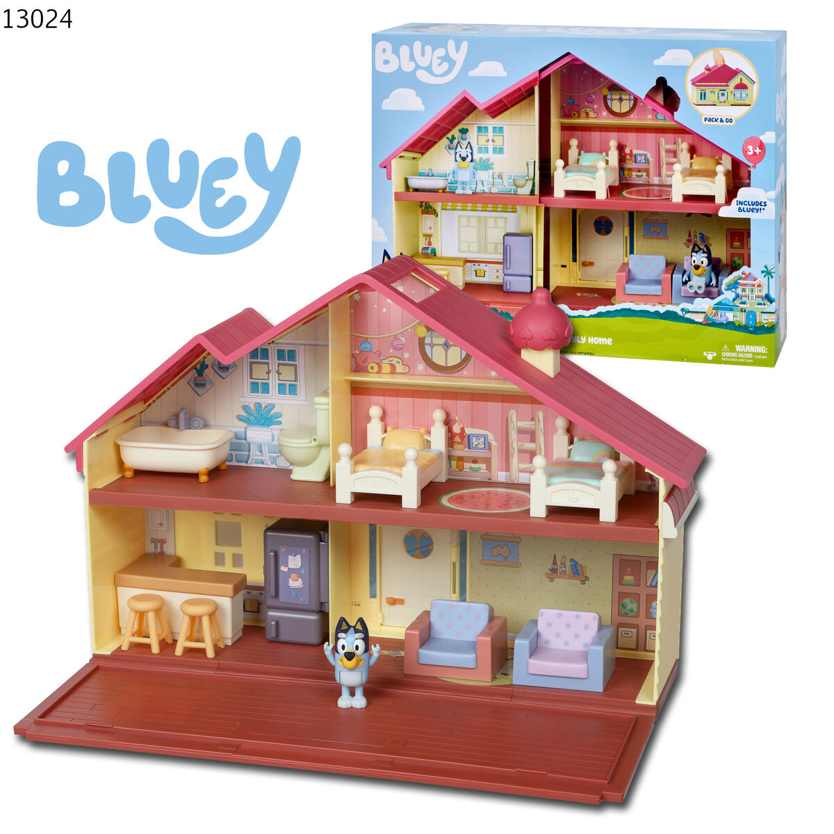 Miniatiūrinis namas Moose Toys Bluey