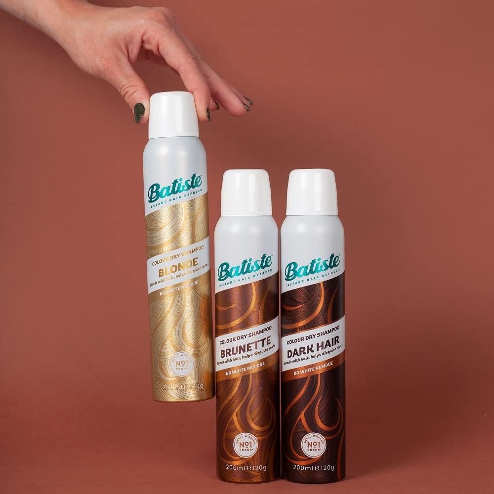 Batiste Dark & Deep Brown sausas šampūnas 200ml