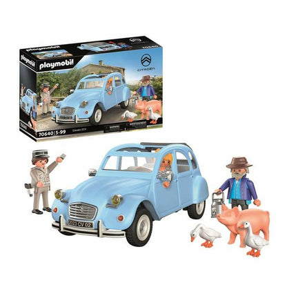 Transporto priemonių žaidimo rinkinys Playmobil Mėlyna Automobilis 57 Dalys