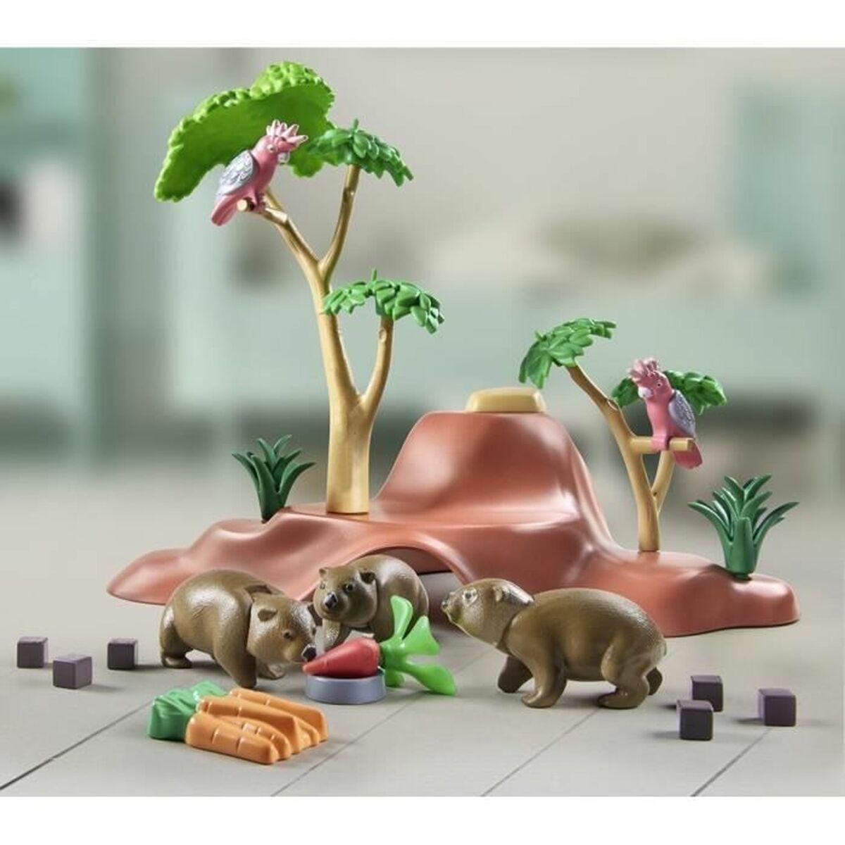 Playset Playmobil Wombat burrows