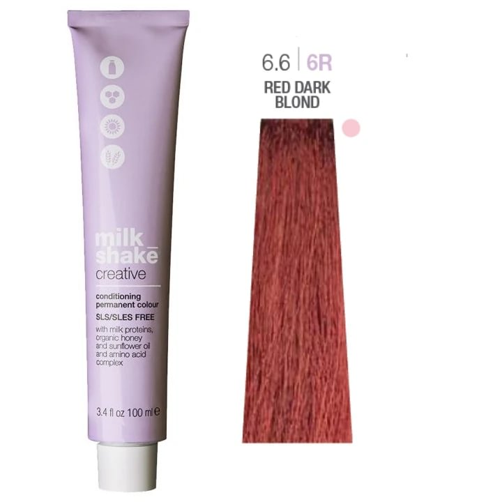 Milk_Shake Creative Permanent Color 6.6 Red Dark Blond 100ml