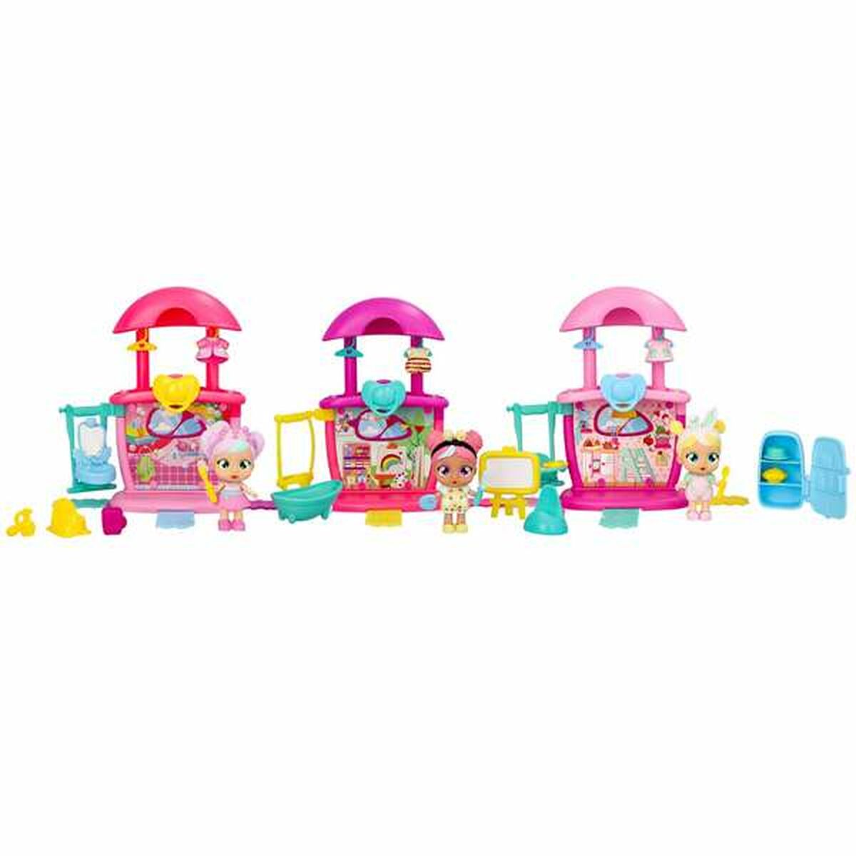 Playset Cry Babies Playtime Day Care 25,70 x 19,10 x 9,50 cm