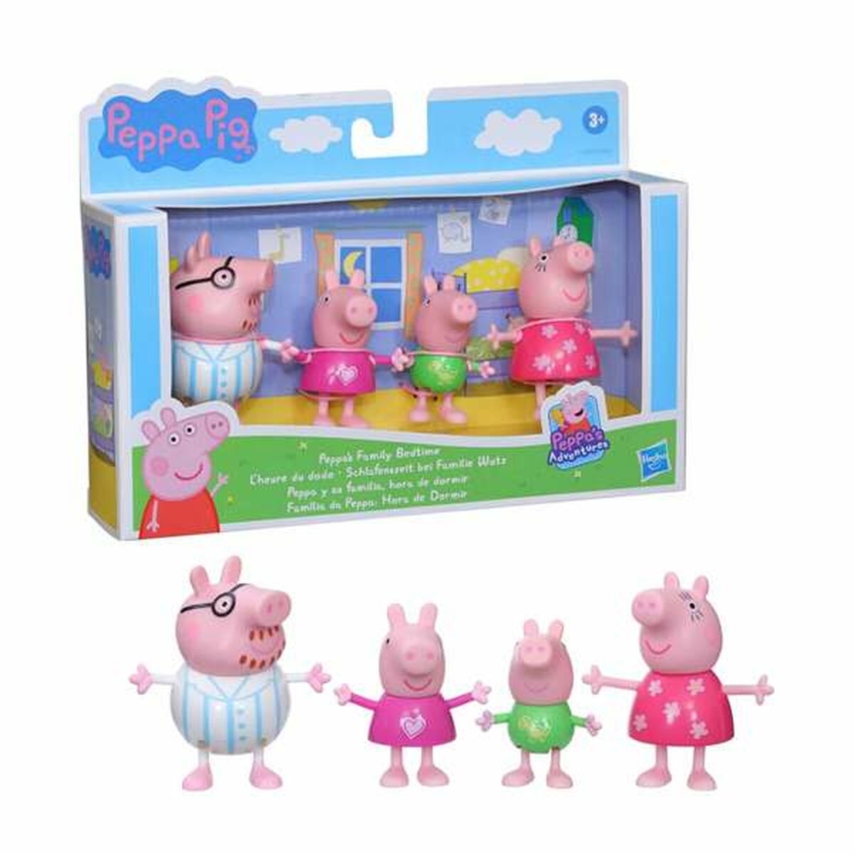 Figūrų rinkinys Peppa Pig F2190 4 Dalys